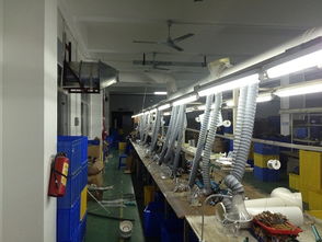 龍崗坪地電子廠焊錫排煙通風解決方案 烙鐵排煙價格與排風管道安裝服務